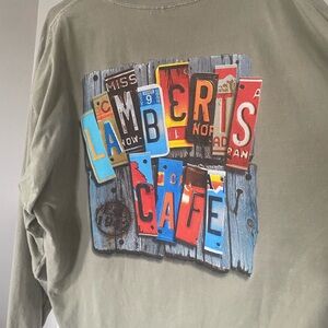 Comfort Colors Sage Green Cotton Shirt